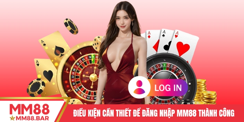 Điều kiện cần thiết để đăng nhập MM88 thành công